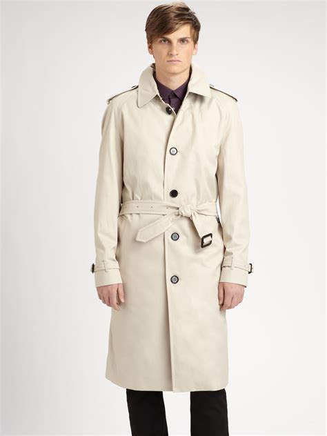 burberry raincoat men|men burberry raincoat sale.